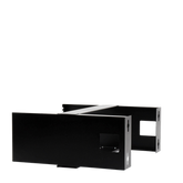 Rack de 19" Abierto para Montaje en Pared 4 Unidades de Rack